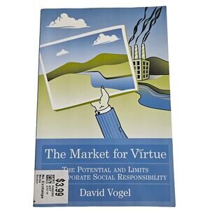 The Market For Virtue By David Vogel Softcover Book Corporate Social Business